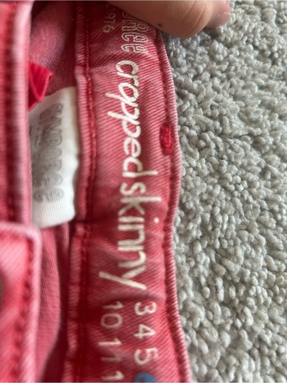 Gymboree Coral Pink Girls Pants